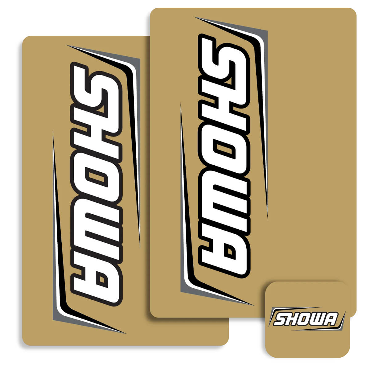 SHOWA Suspension Simple Stickers - Transparent