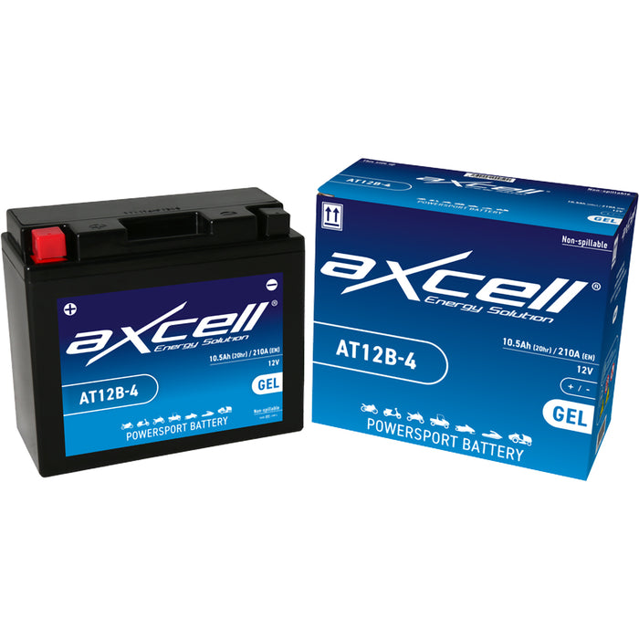 Bateria AXCELL AT12B-4 / YT12B (Carregada e Ativa)