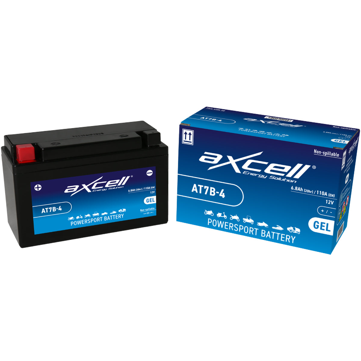 Bateria AXCELL AT7B-4 / YT7B (Carregada e Ativa)