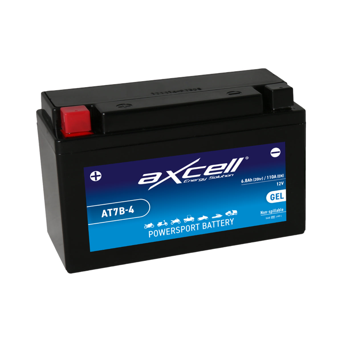 Bateria AXCELL AT7B-4 / YT7B (Carregada e Ativa)