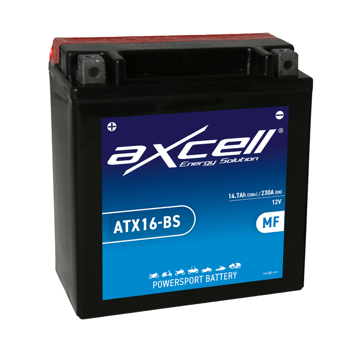 Bateria AXCELL ATX16-BS / YTX16-BS