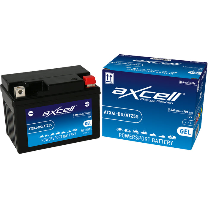 Bateria AXCELL ATX4L/ ATZ5S / YTX4L (Carregada e Ativa)