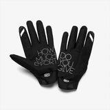 Gloves 100% BRISKER Orange Fluor L