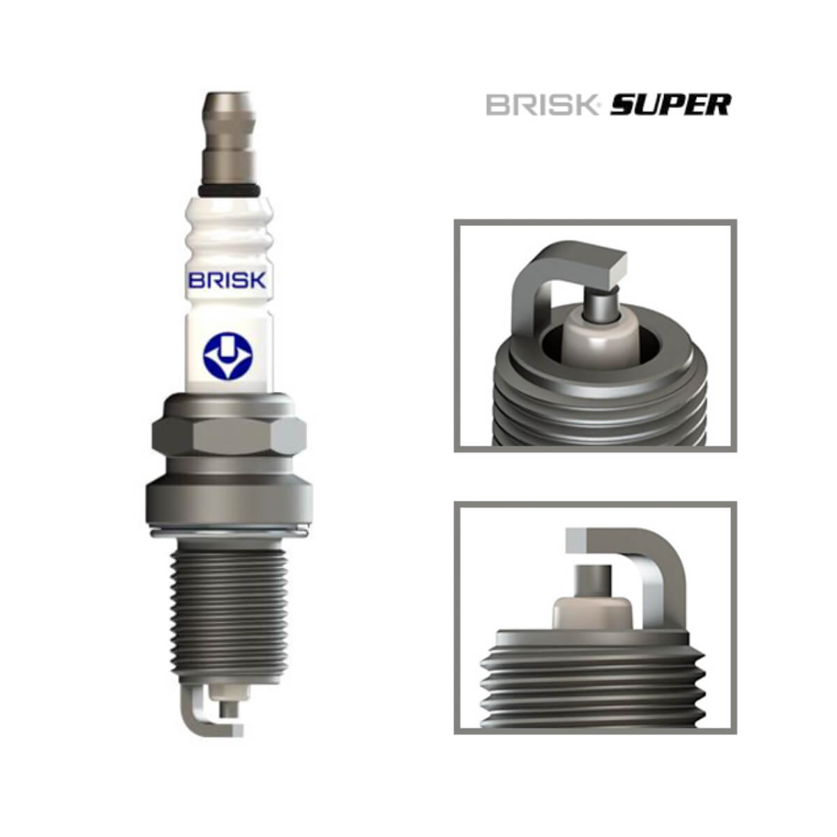 Vela Ignição L14C BRISK (B7ES / B8ES)