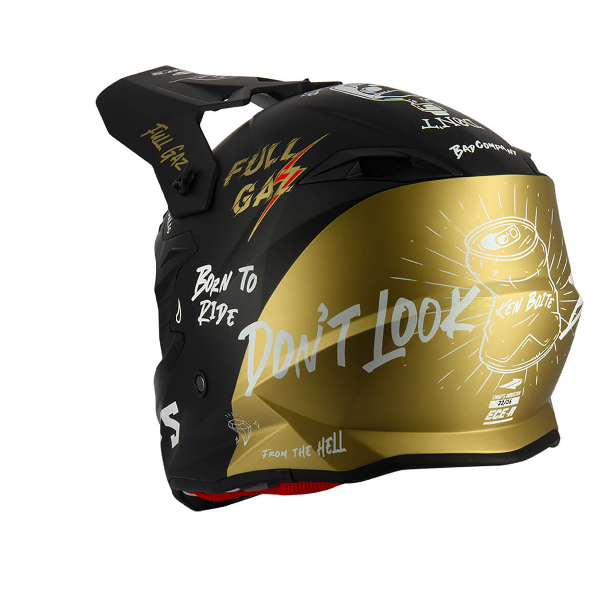 Capacete SWAPS S849 2FASTER Full Gas S