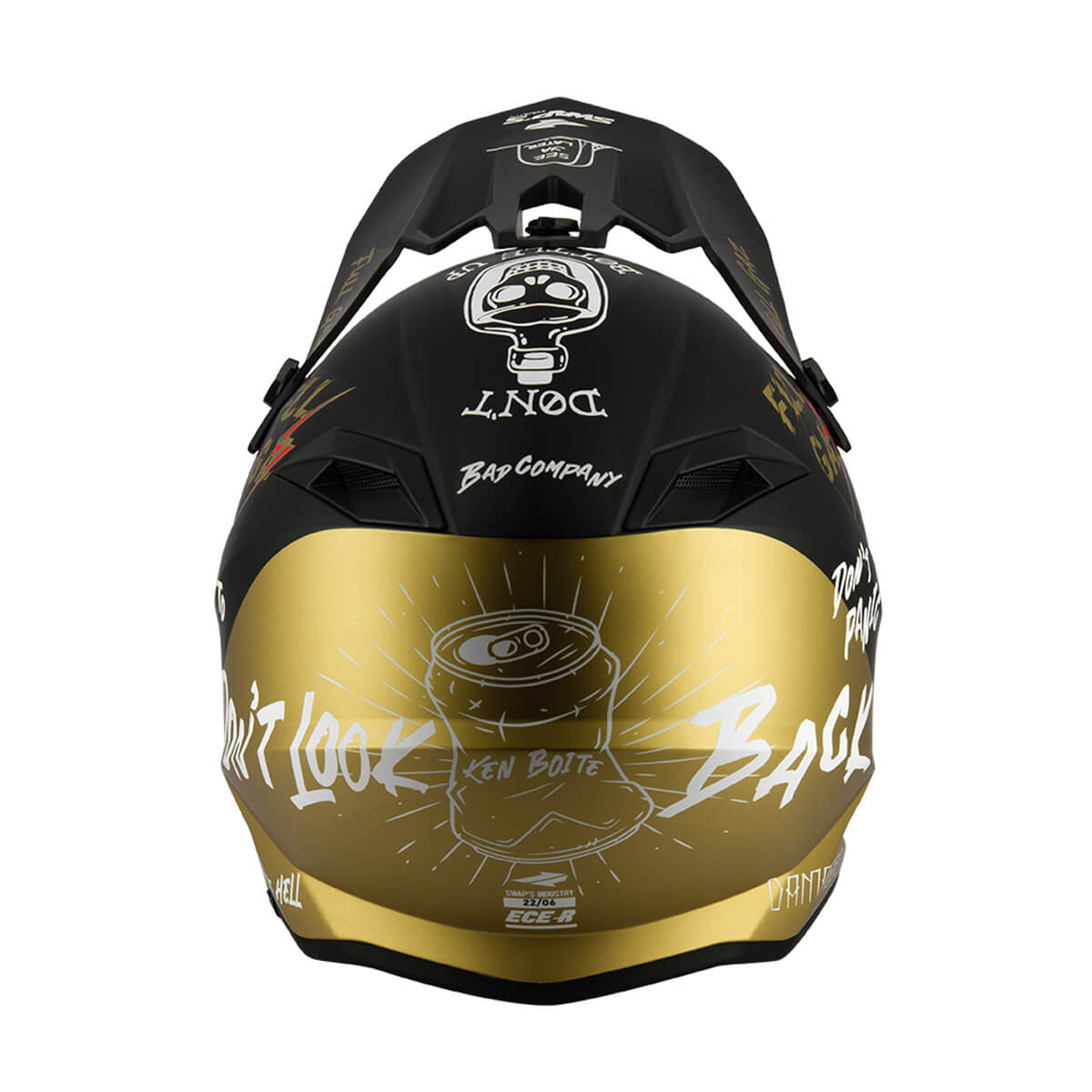 Capacete SWAPS S849 2FASTER Full Gas S