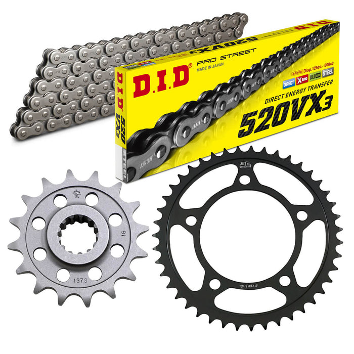 Kit Transmissão Reforçado NC 750 X / 16-43 (2023-2024) DID