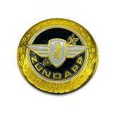 Insignia/emblema de depósito dorado de Zundapp