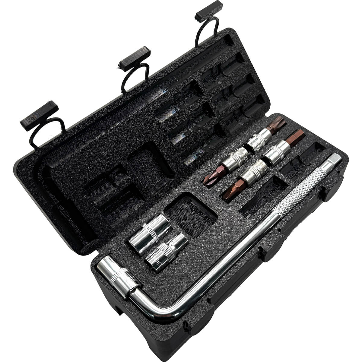 Almofada de Guiador com Ferramenta Incluída Preto