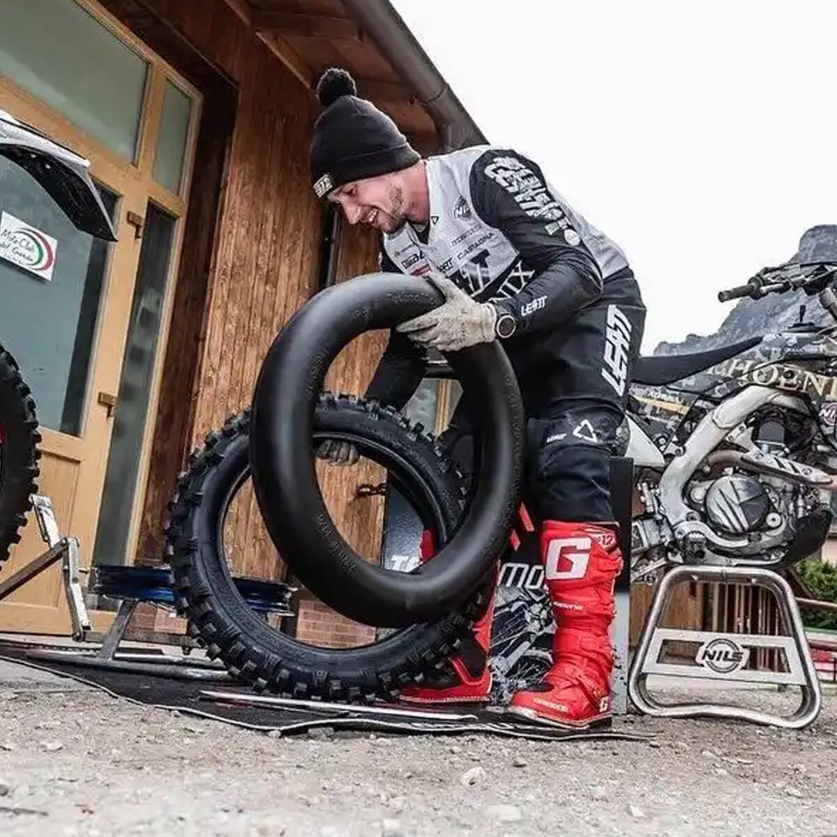 Mousse Enduro 140/80-18" TECHNOMOUSSE