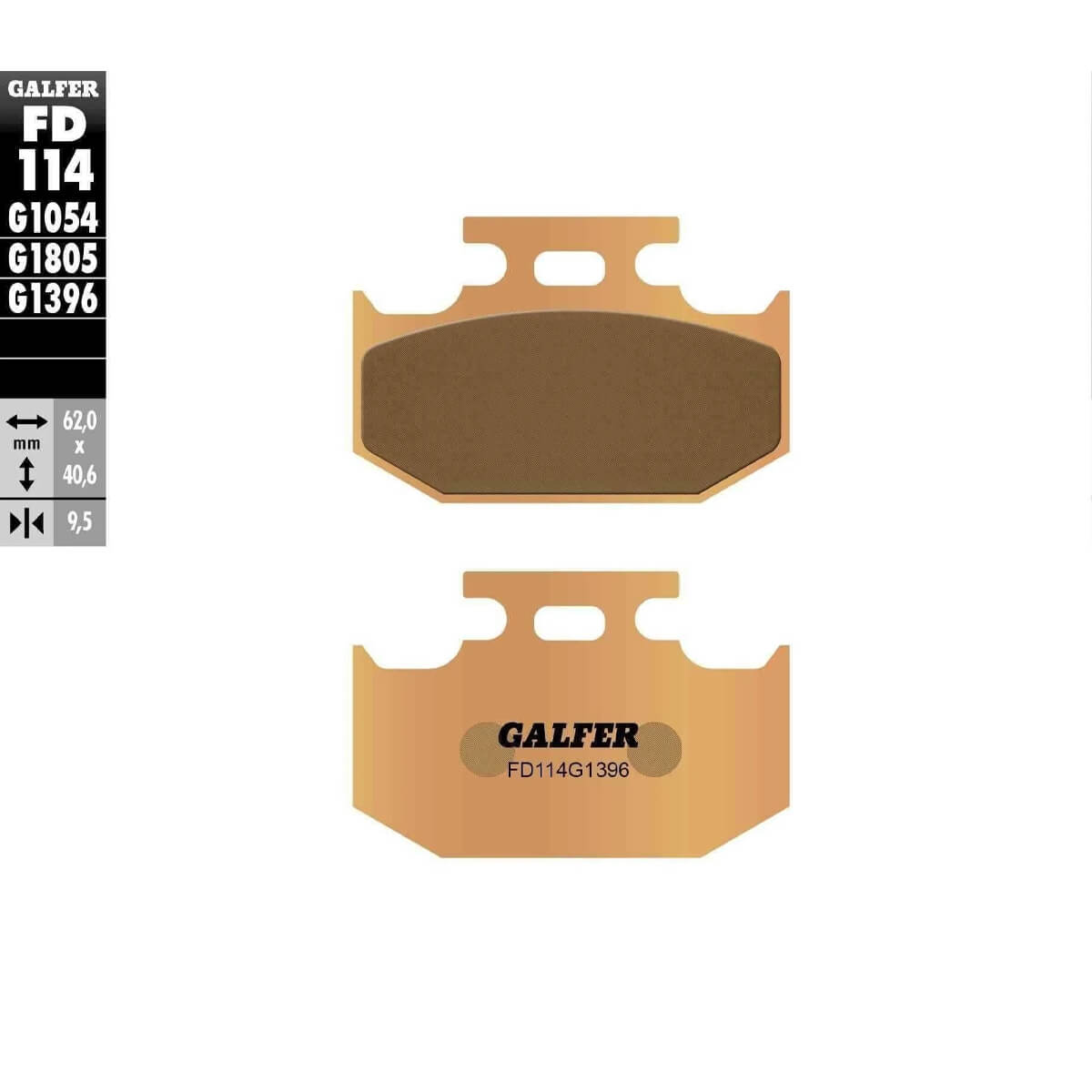 Pastillas de Freno Kawasaki/ Suzuki/ Yamaha GALFER