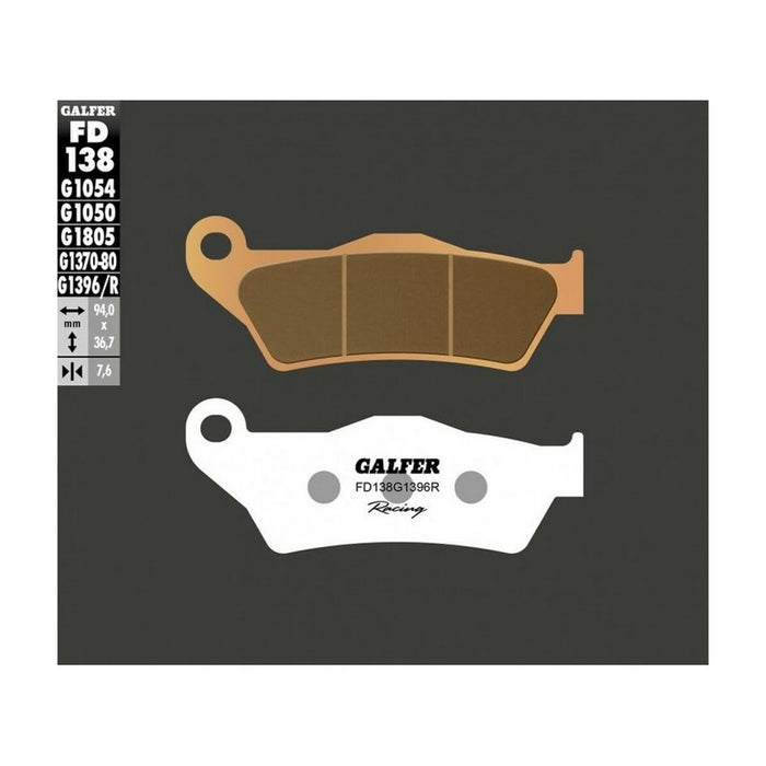 Pastilhas Travão Off Road Racing FD138G1370R GALFER