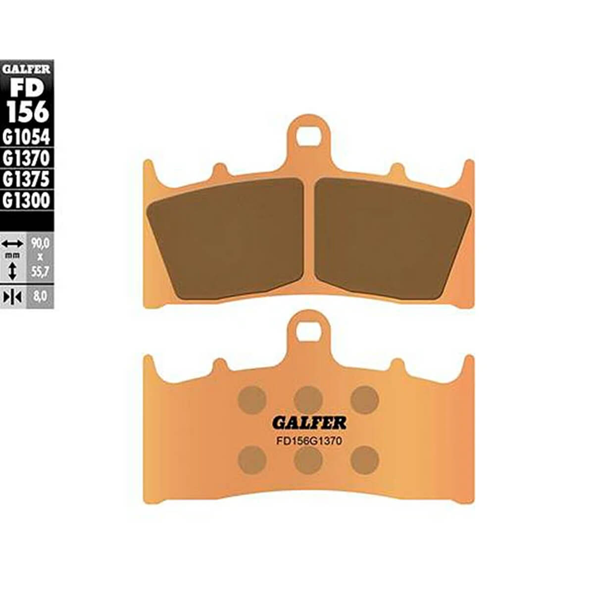Pastilhas Travão Frente Kawasaki ZX-6 R/ Suzuk GSF/ GSXR