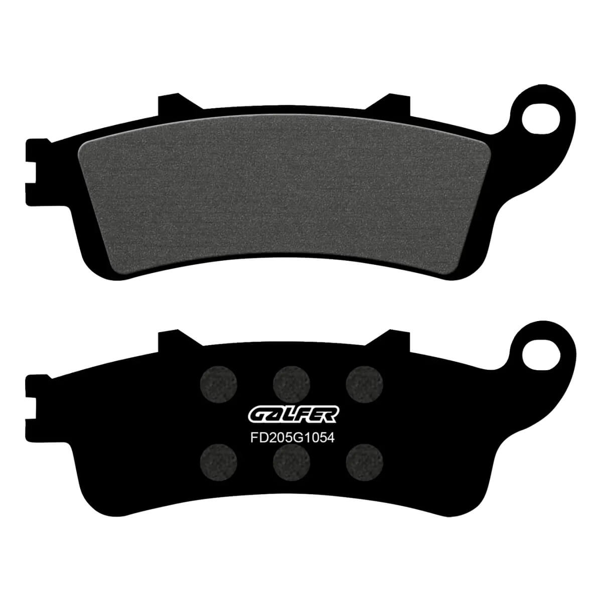 Pastilhas de Travão FD205G1054 GALFER