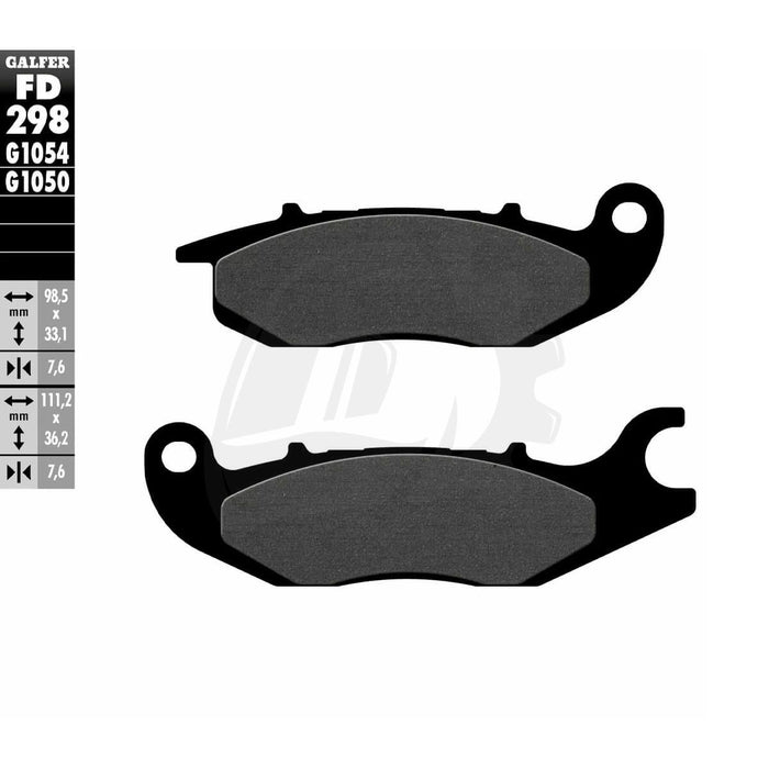 Pastillas de Freno Delanteras Honda CBF 125/ CBR 125/ Monkey..