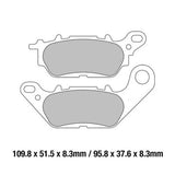 Pastillas Freno Traseras Yamaha NMAX 125 (2015-2024)