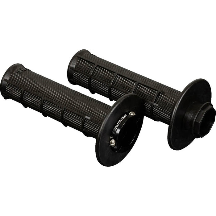 Punhos Renthal Lock-On MX R-Works Ultra Tacky  Half Waffle