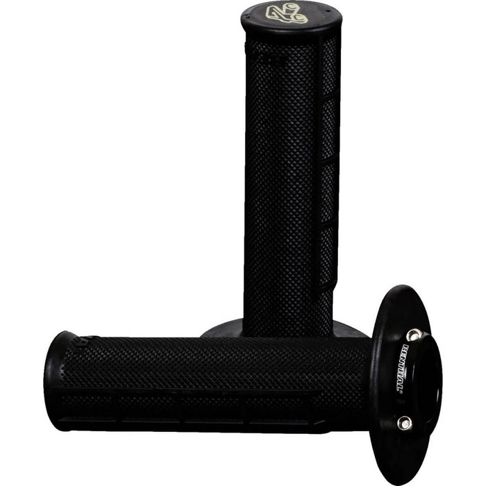 Punhos Renthal Lock-On MX R-Works Ultra Tacky  Half Waffle