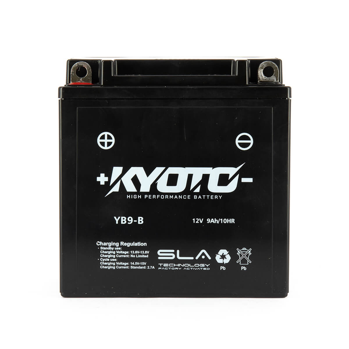 Batería KYOTO GB9-B / YB9-B (Cargada y Lista para Usar)
