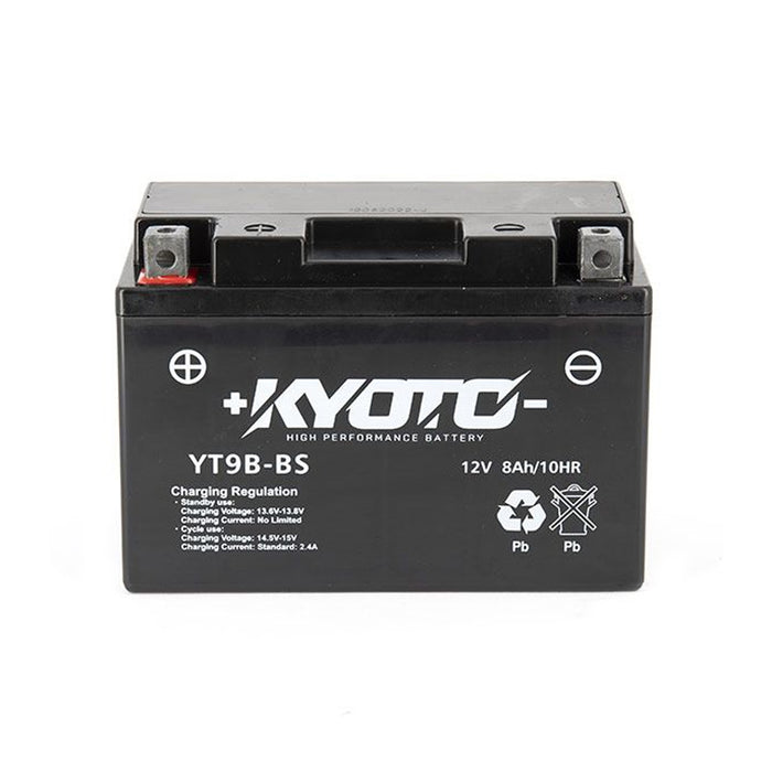 Bateria KYOTO GT9B / YT9B SLA (Carregada e Ativa)