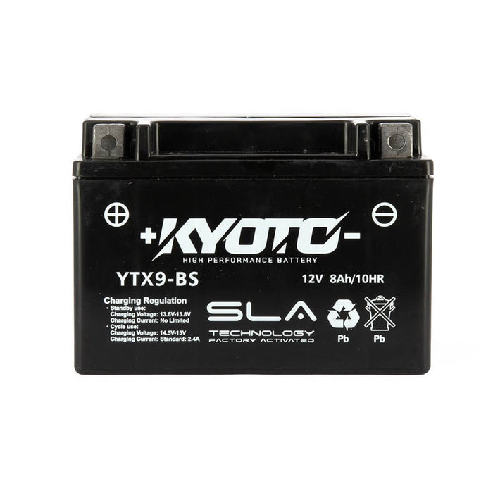 Bateria KYOTO GTX9 / YTX9 (Carregada e Ativa)