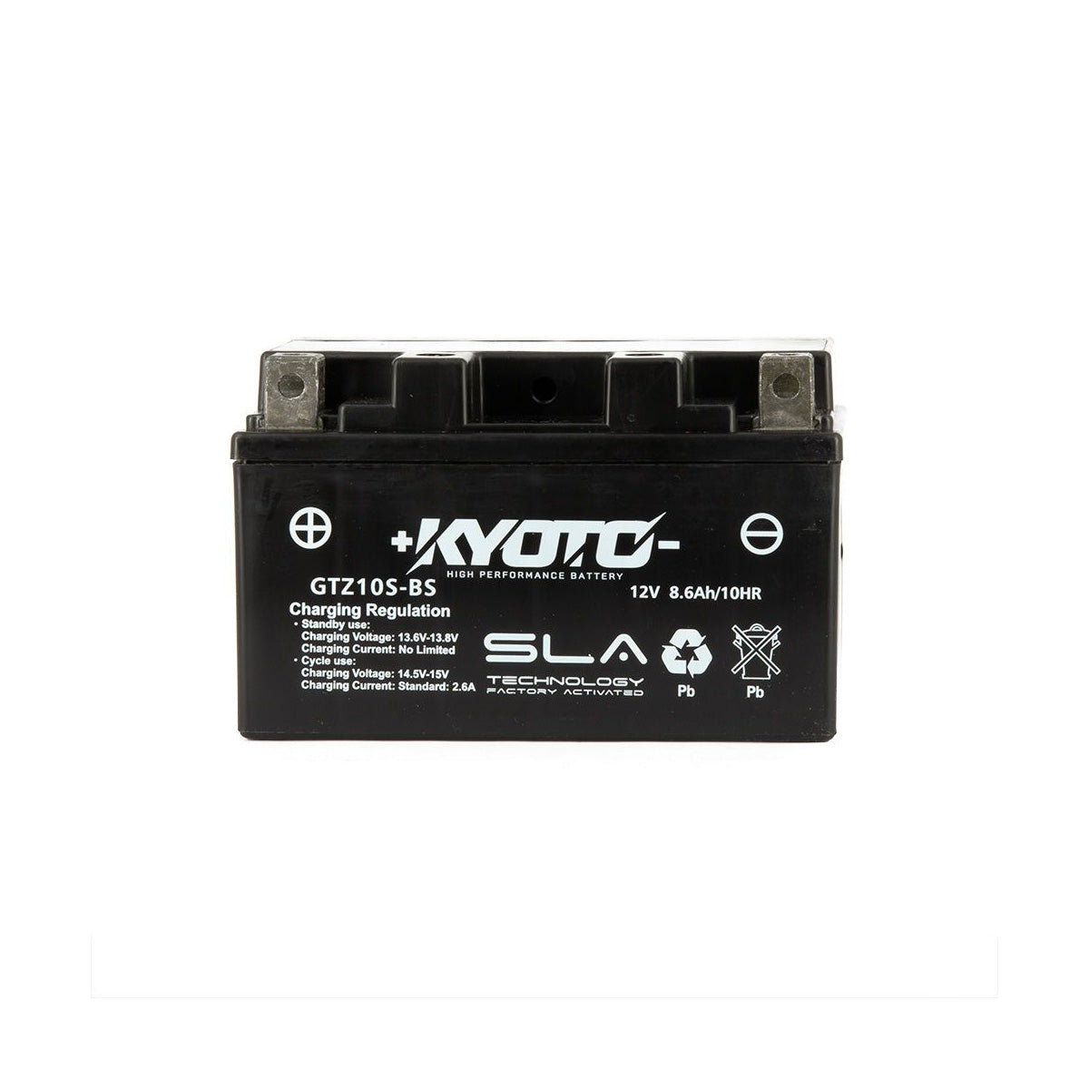 Batería KYOTO GTZ10S / YTZ10S SLA (Cargada y Activada)