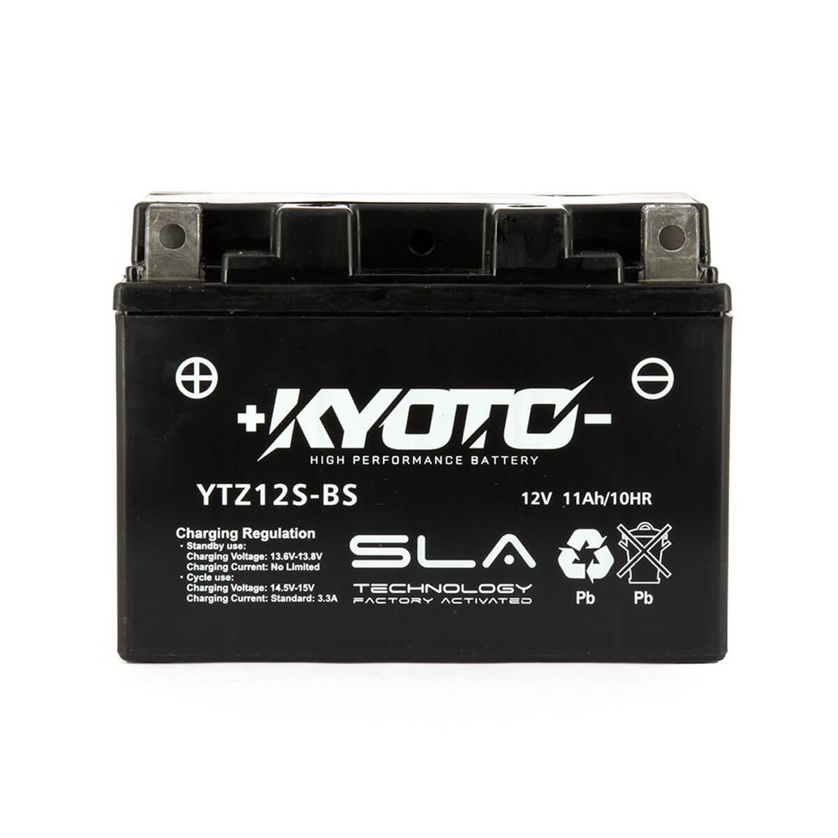 Batería KYOTO GTZ12S / YTZ12S (Cargada y lista para usar)