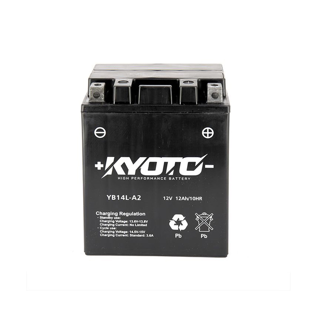 Batería KYOTO GB14L-A2 / YB14L-A2 (Cargada y activa)