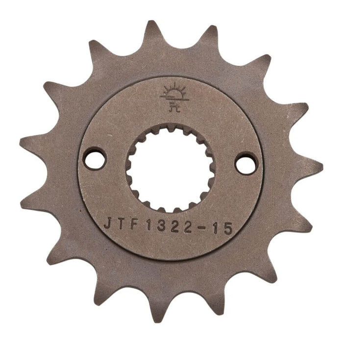 Pinhão JT de aço com 15 dentes TRX 400/ NX 400/ XR 400
