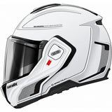 Capacete Modular UNIK Spectrum Flip-Back Preto/ Branco - S