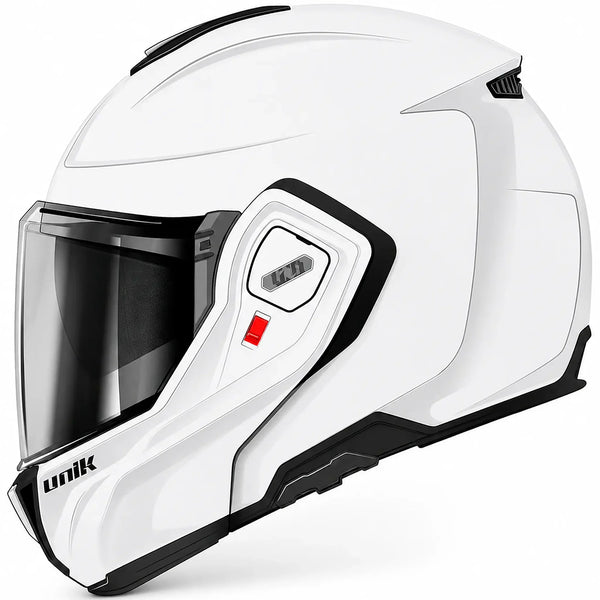 Capacete Modular UNIK Spectrum Flip-Back Branco - XL