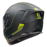 Capacete Unik Ultra DV Microdot C/ Óculos Preto/ Amarelo - L