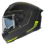 Capacete Unik Ultra DV Microdot C/ Óculos Preto/ Amarelo - L