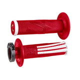 Puños ODI EMIG PRO V2 Lock-On Rojo/ Blanco