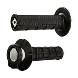 Puños ODI MX V2 Half-Waffle Lock-On negros