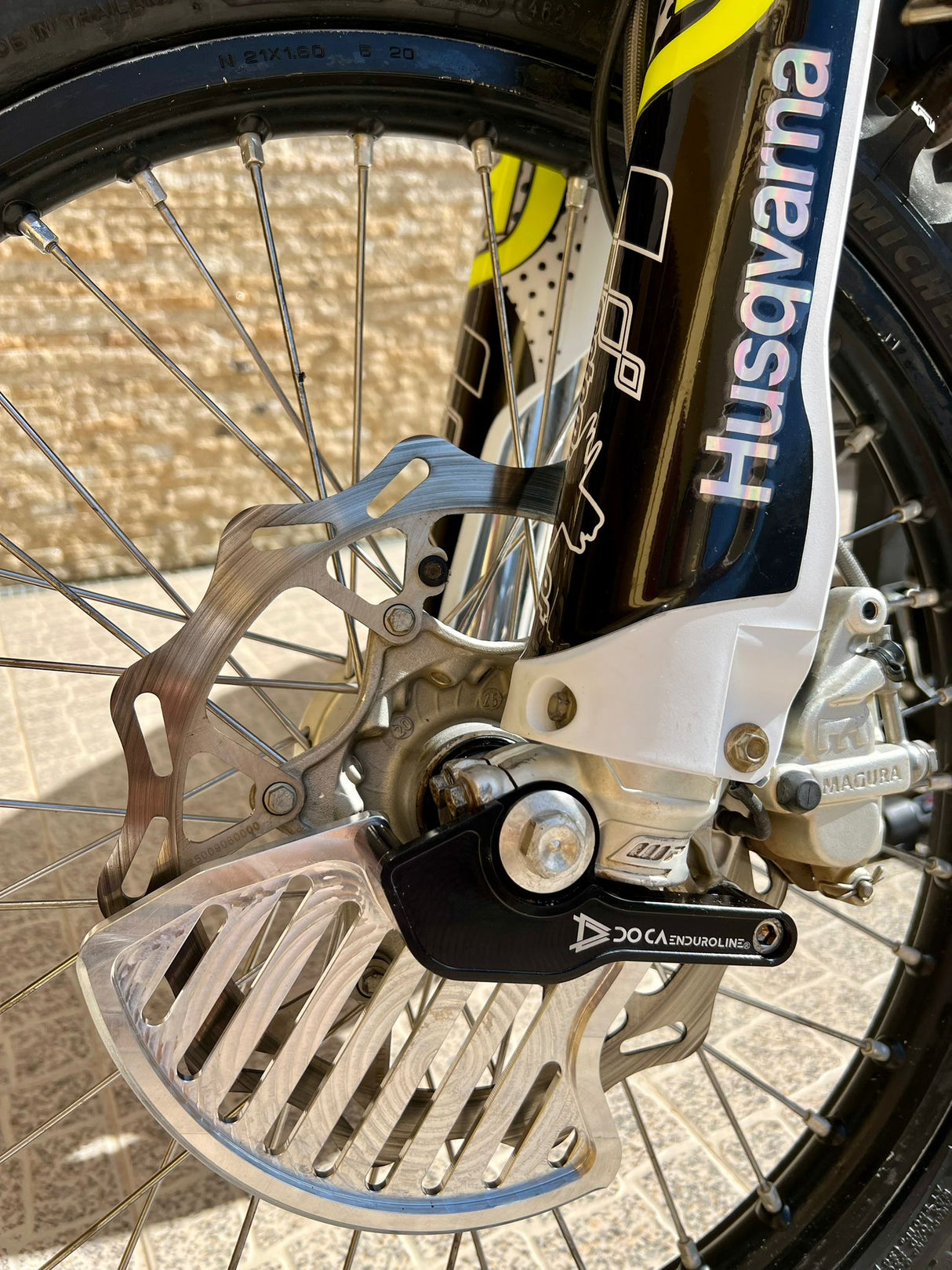 DOCA Front Disc Guard KTM/ Husqvarna/ GasGas