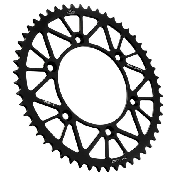 Cremalheira JTA 897 em Alumínio Preto com 52 dentes KTM