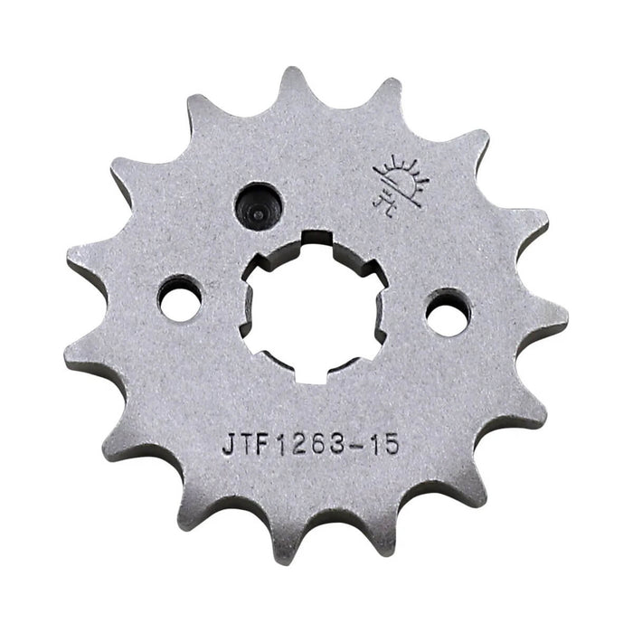 Pinhão JT 1263 de aço com 15 dentes