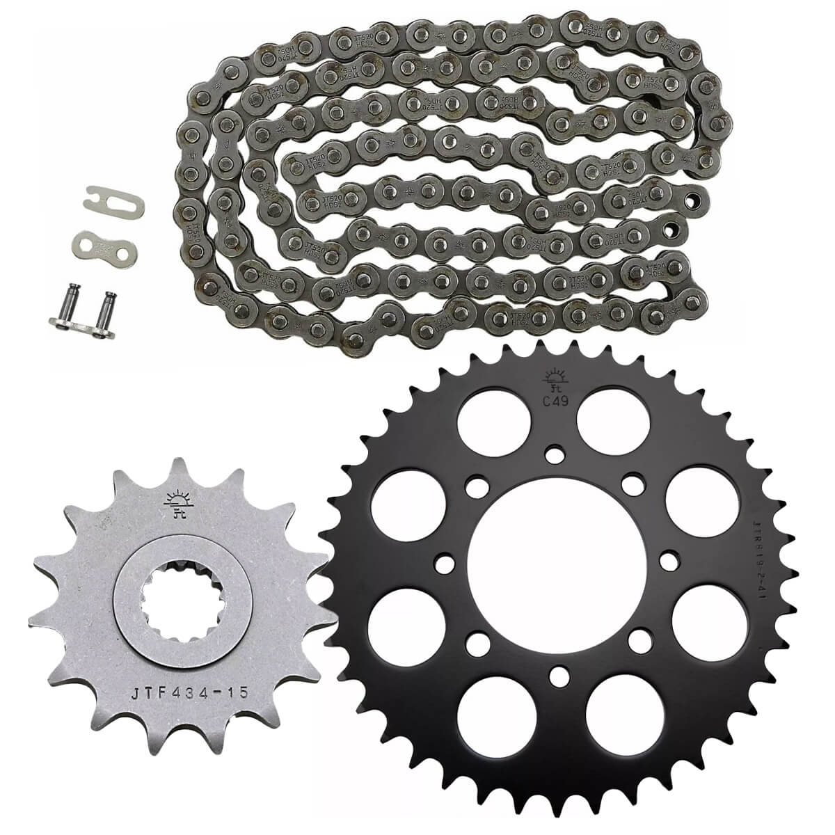 Kit Transmissão JT Suzuki GN 250 (15-41)