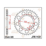 Cremalheira JT 1131 em aço com 50 Dentes