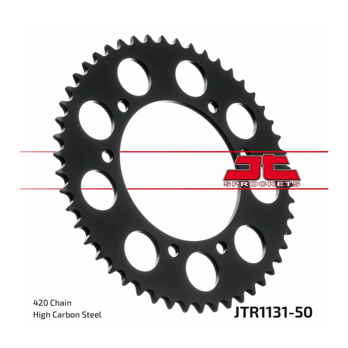 Cremalheira JT 1131 em aço com 50 Dentes