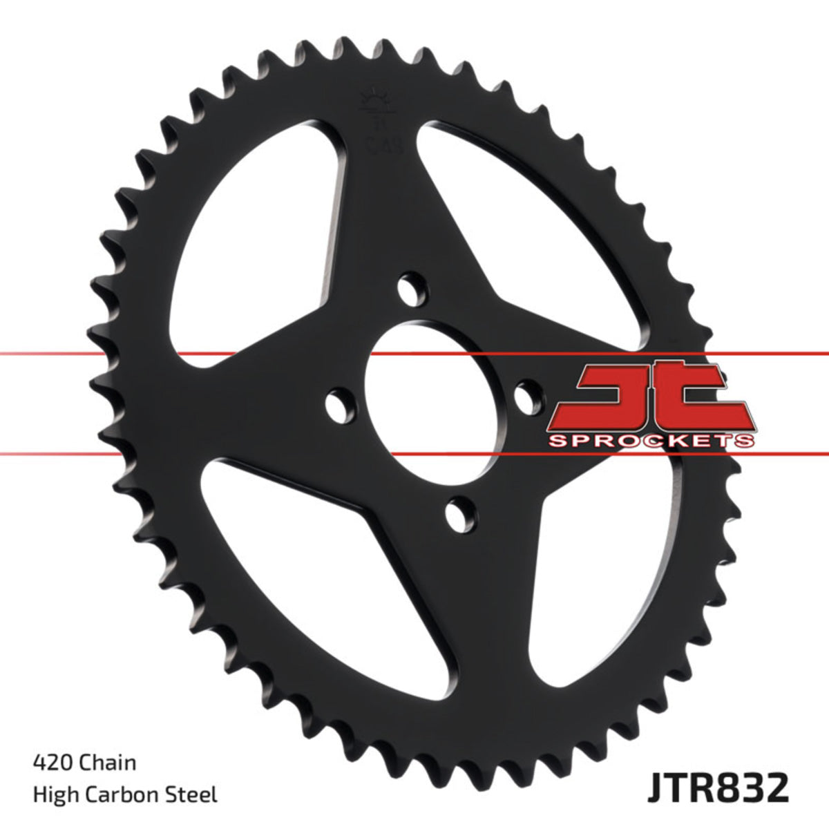 JT 832 steel sprocket with 32 teeth