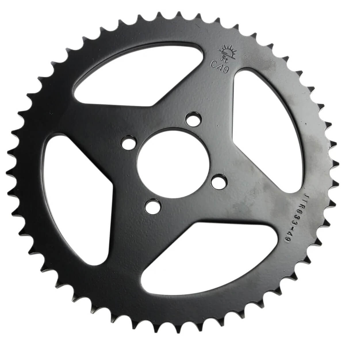 Cremalheira Yamaha DT50 LCDE/ DT80 428 em aço com 49 dentes