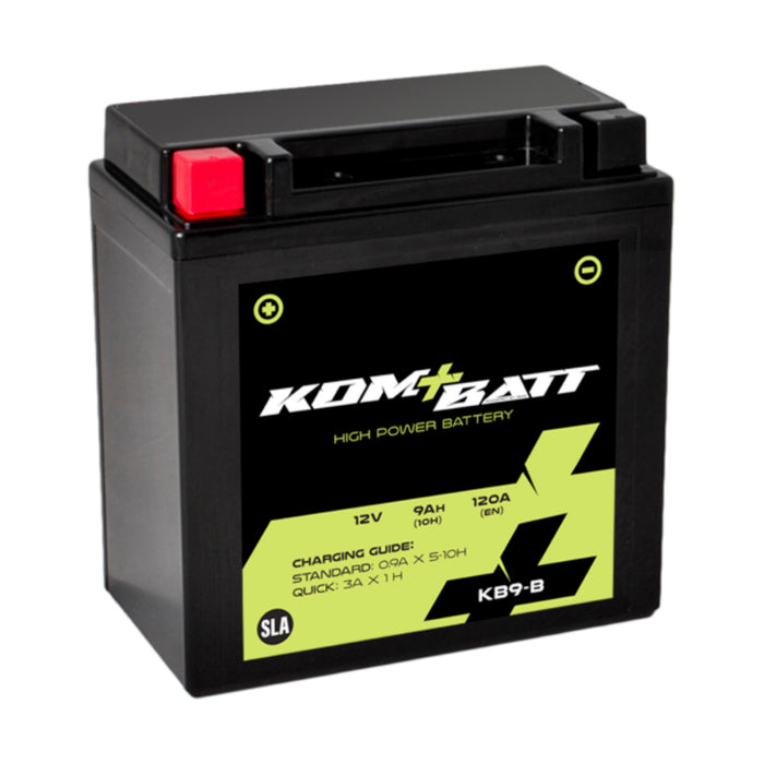 Bateria KOMBATT KB9-B / YB9-B (Carregada e Ativa)