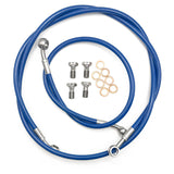 Kit Tubo Malha Aço de Travão Yamaha DTR 125 Azul