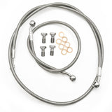 Kit Tubo Malha Aço de Travão Yamaha DTR 125 Transparente