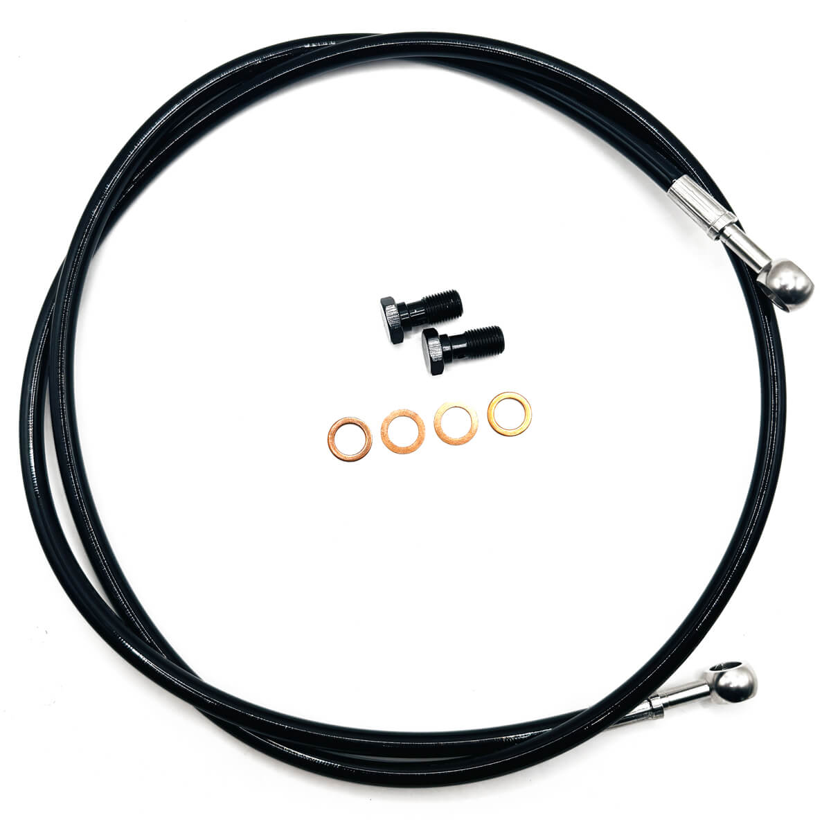 Tubo Malha Aço de Travão Frente KTM/ Husqvarna/ Husaberg