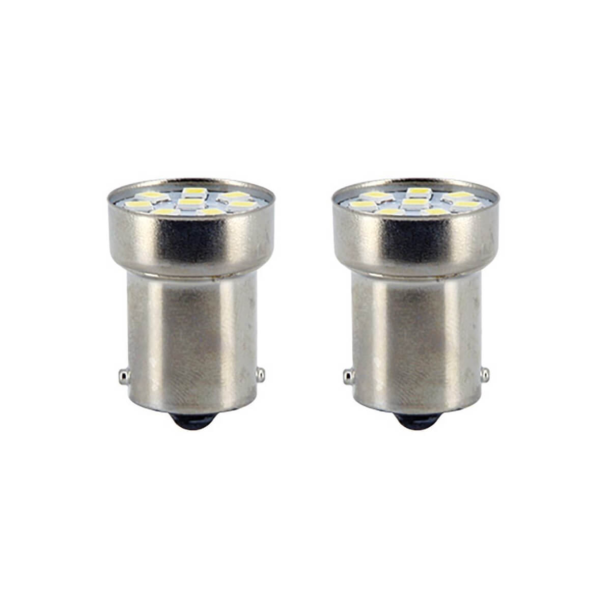 Lâmpada LED - 12V 10W BA15S Blister de 2 unidades