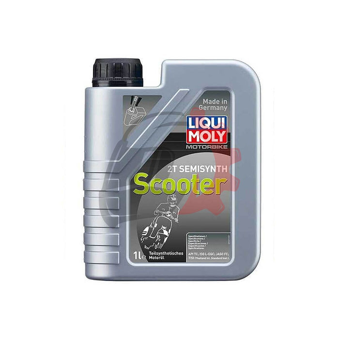 Aceite mixto para scooter Liqui Moly semisintético 2T (1 litro)