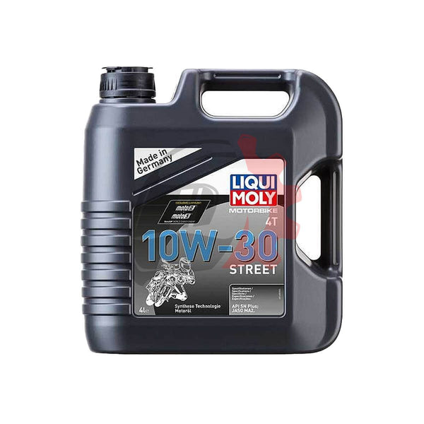 Óleo Liqui Moly HC Sintético Street 10w30 4T (4Litros)